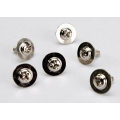 Traxxas - Screws, 3x8mm washer-head machine (large head for motor mount) (6) (TRX-3185X) 