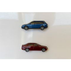 Busch 1/160 Mercedes C Class &amp; Audi A4 Avant