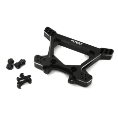 Integy VXHD Type CNC Rear Shock Tower, Black - Traxxas Rustler 4x4, Traxxas Hoss 4x4