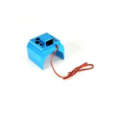 Fastrax - 1/8 aluminum motor fan  - blue