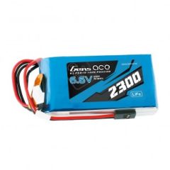 GensAce 2300mAh 6.6V 2S1P Li-Fe battery for transmitters