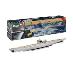 Revell 1/72 German Submarine Type IX C(U505) Platinum Edition