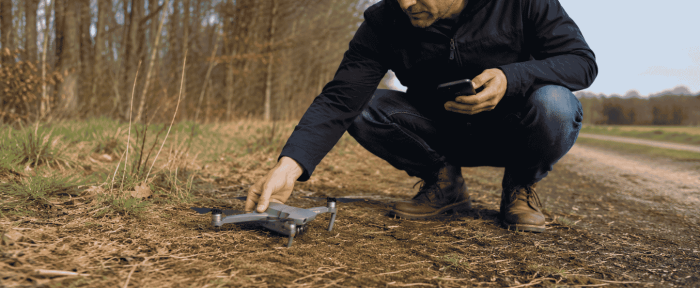 Drone gevonden, wat moet je doen?