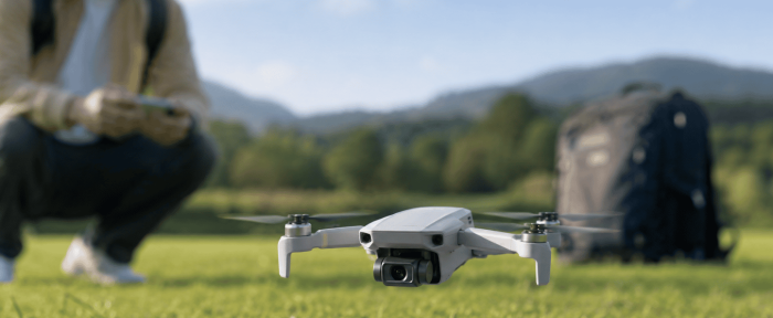 Kleinste drone met camera