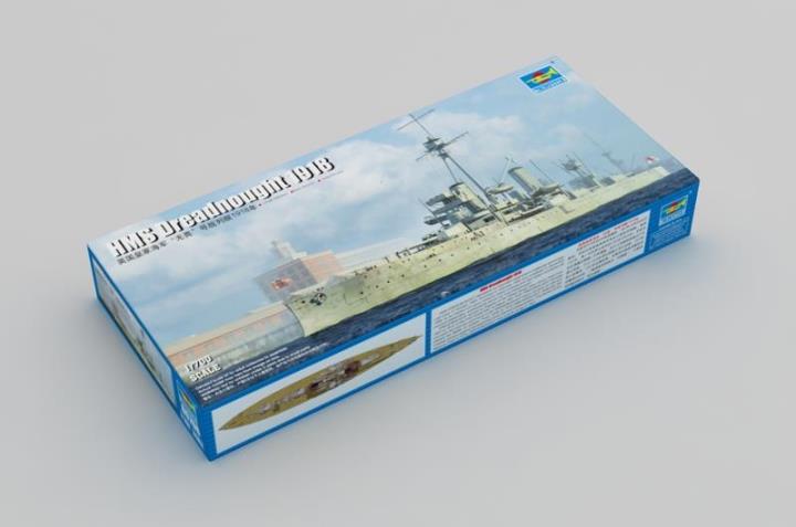 Trumpeter 1/700 HMS Dreadnought 1918 afbeelding