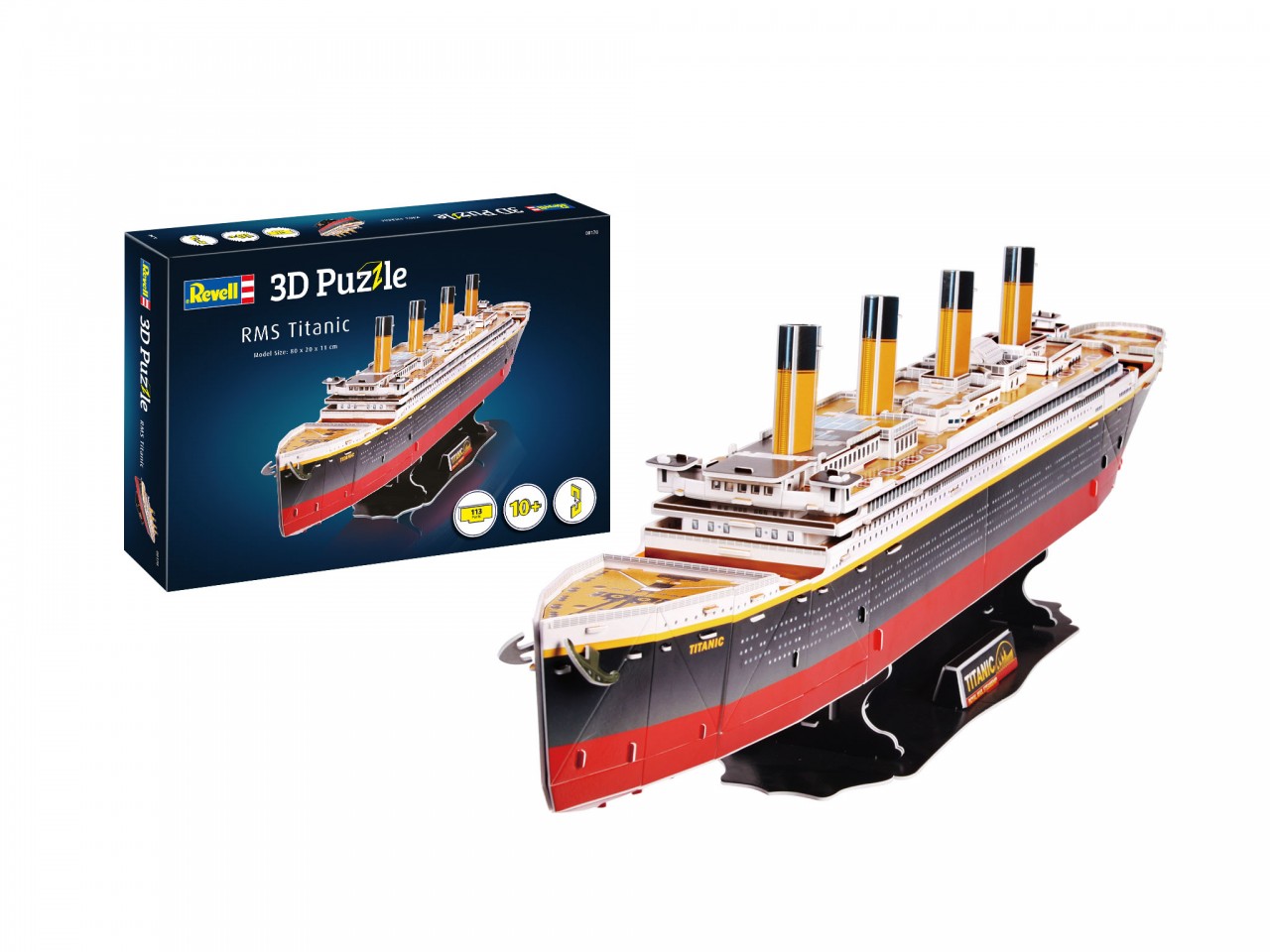 Revell 3D Puzzle RMS Titanic (113 delen) afbeelding