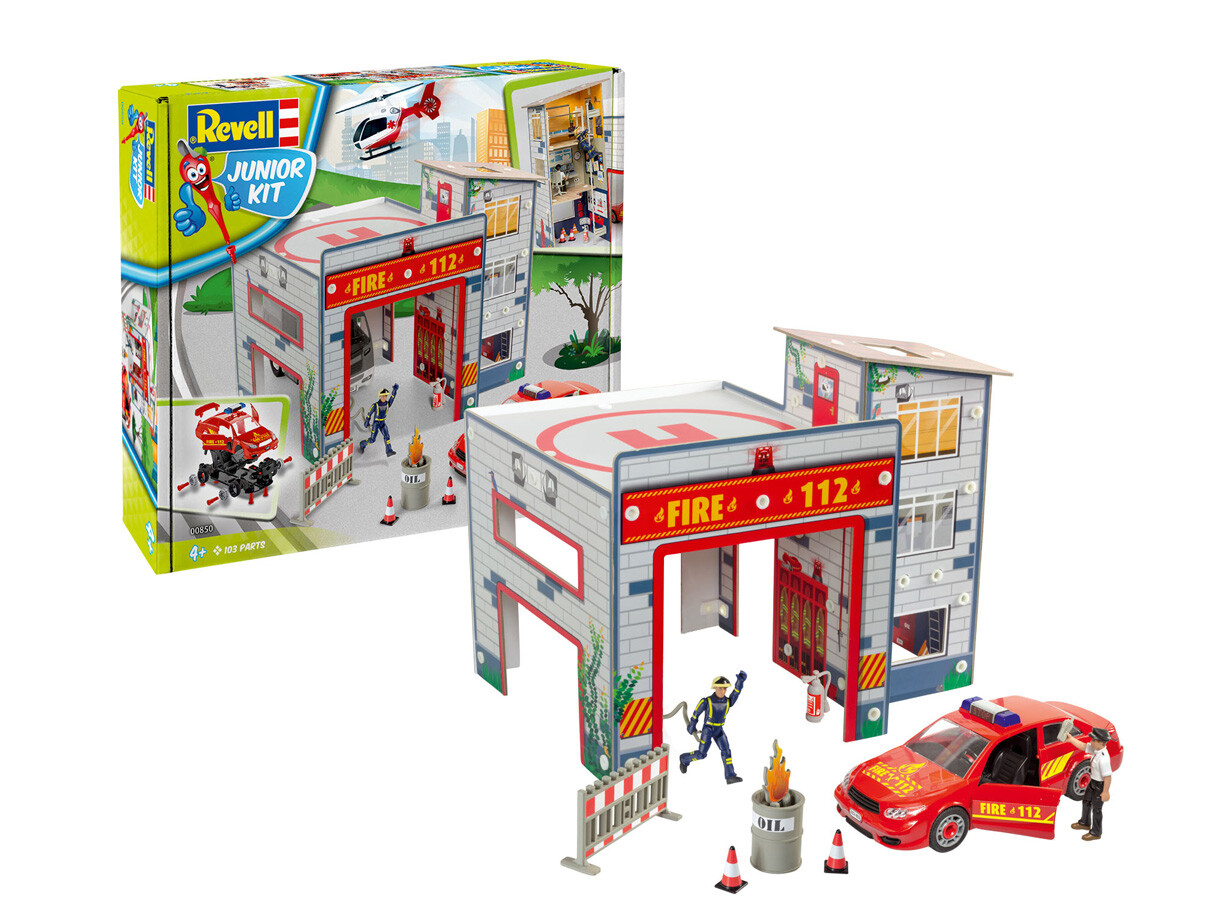 Revell Junior Kit Brandweerkazerne