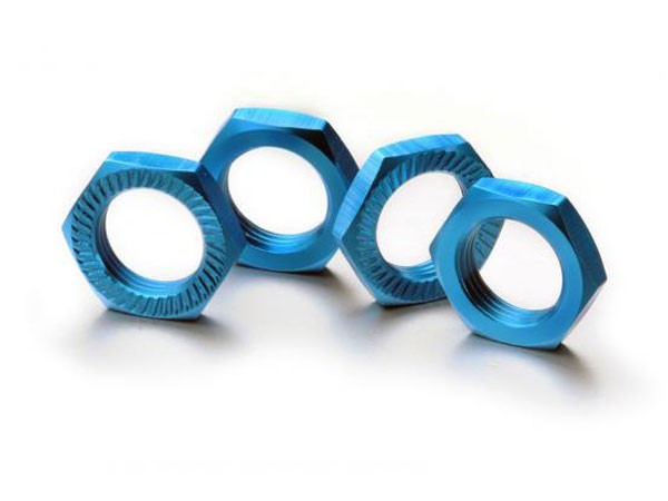 Wielmoeren 17mm (4), met ribbels - Blauw afbeelding