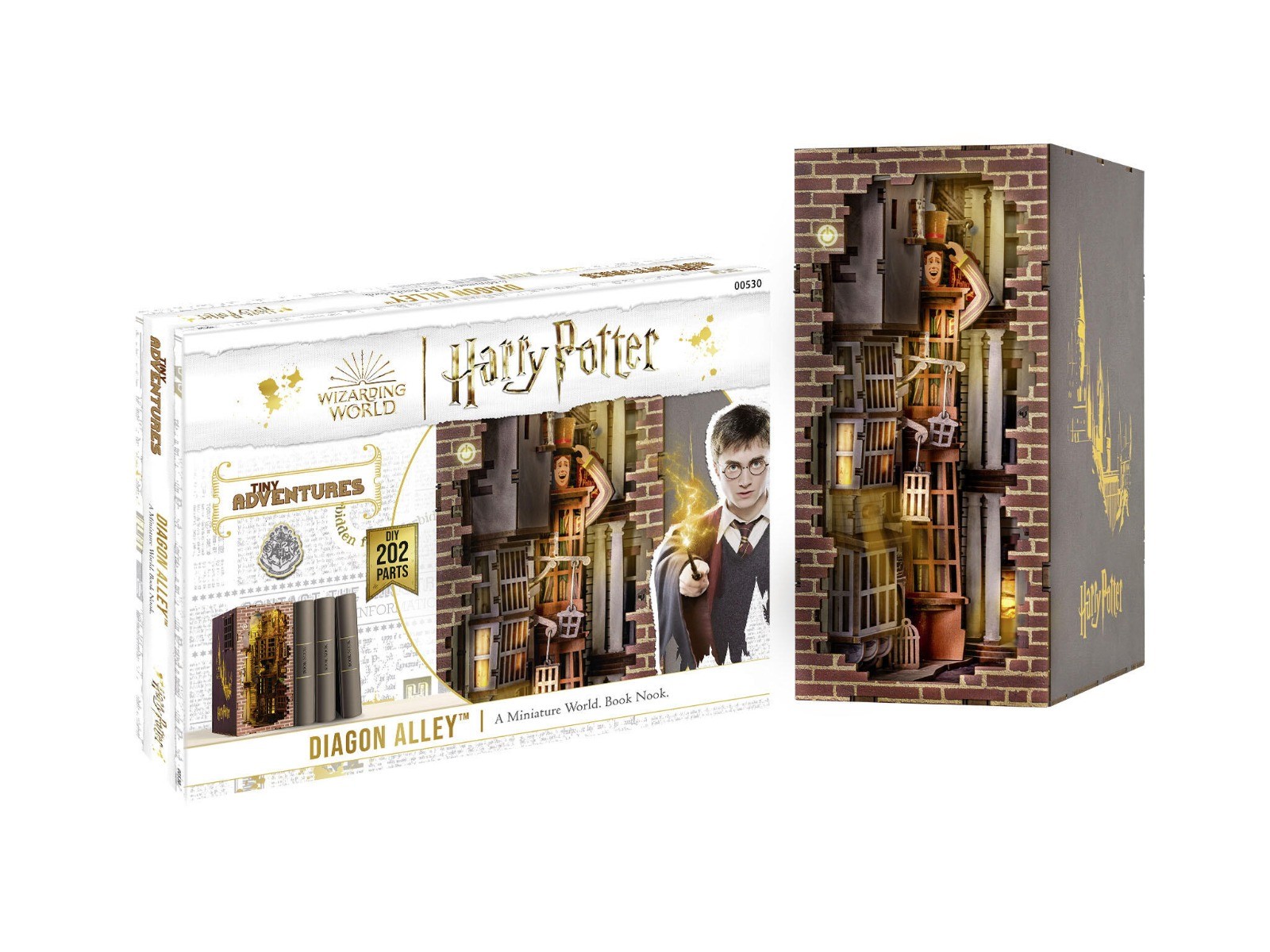 Revell Tiny Adventures - Harry Potter "Diagon Alley" (houten bouwset) afbeelding