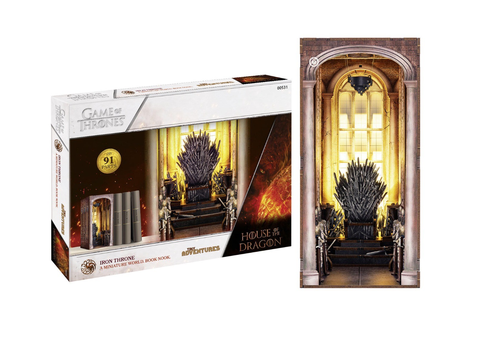 Revell Tiny Adventures - House of the Dragon "Iron Throne'' (houten bouwset) afbeelding