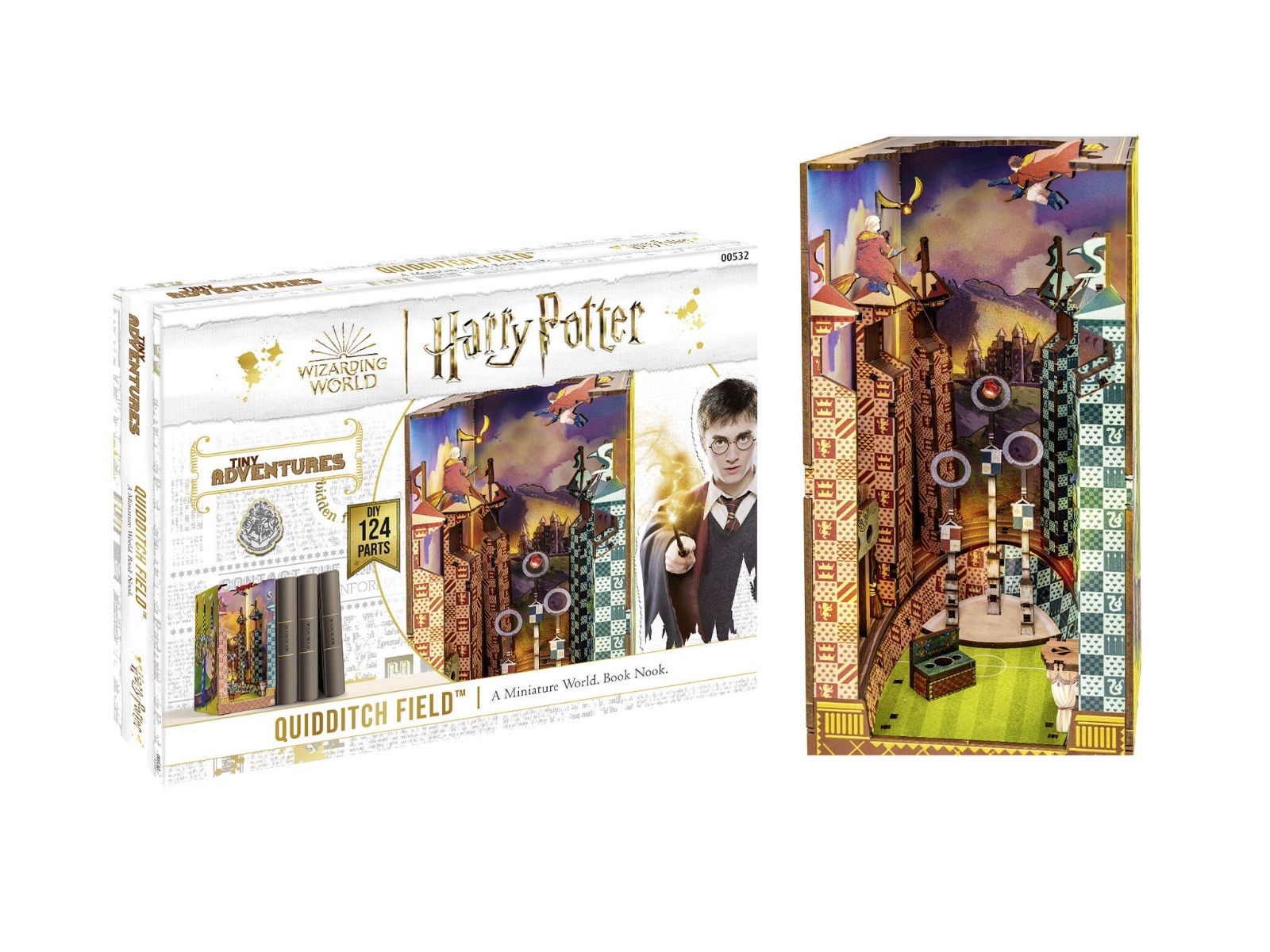 Revell Tiny Adventures - Harry Potter "Quidditch Field" (houten bouwset) afbeelding