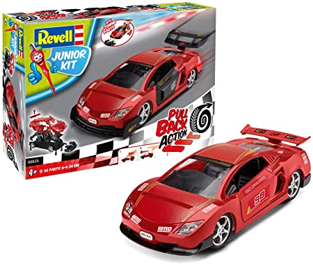 Revell Pull Back Racing Car - Rood afbeelding