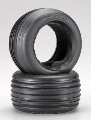 Tires, ribbed 2.8" (2)/ foam inserts (2) afbeelding