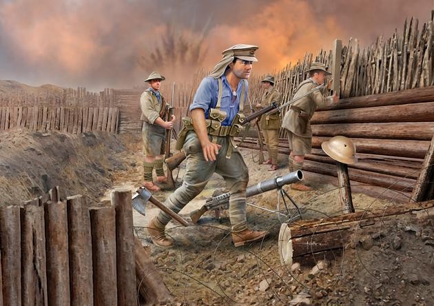 Revell 1/35 Anzac Infantry 1915