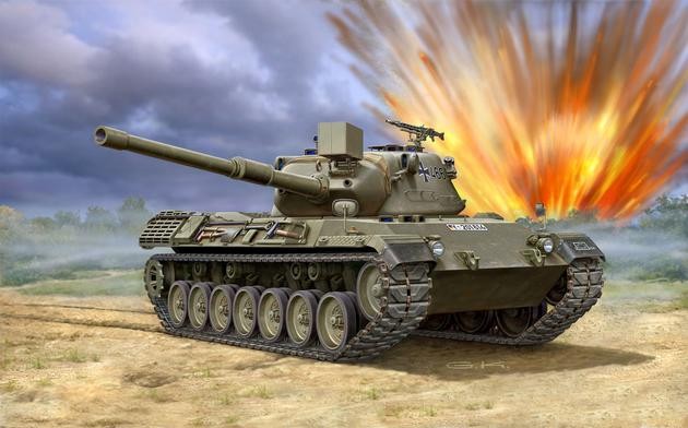 Revell 1/35 Leopard 1 afbeelding
