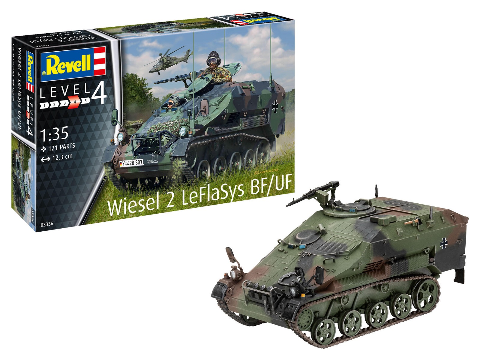 1:35 Revell 03336 Wiesel 2 LeFlaSys BF/UF Plastic kit