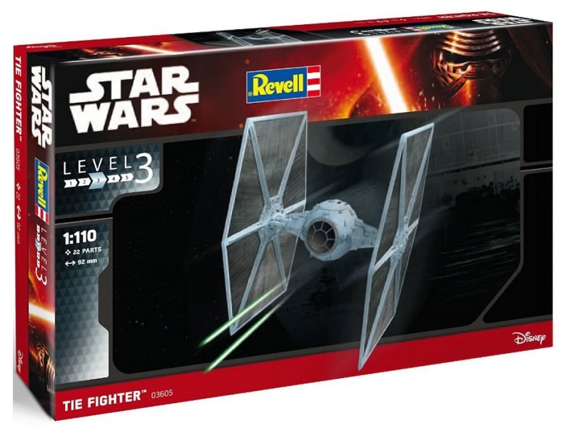 Revell 1/110 Star Wars Tie Fighter afbeelding