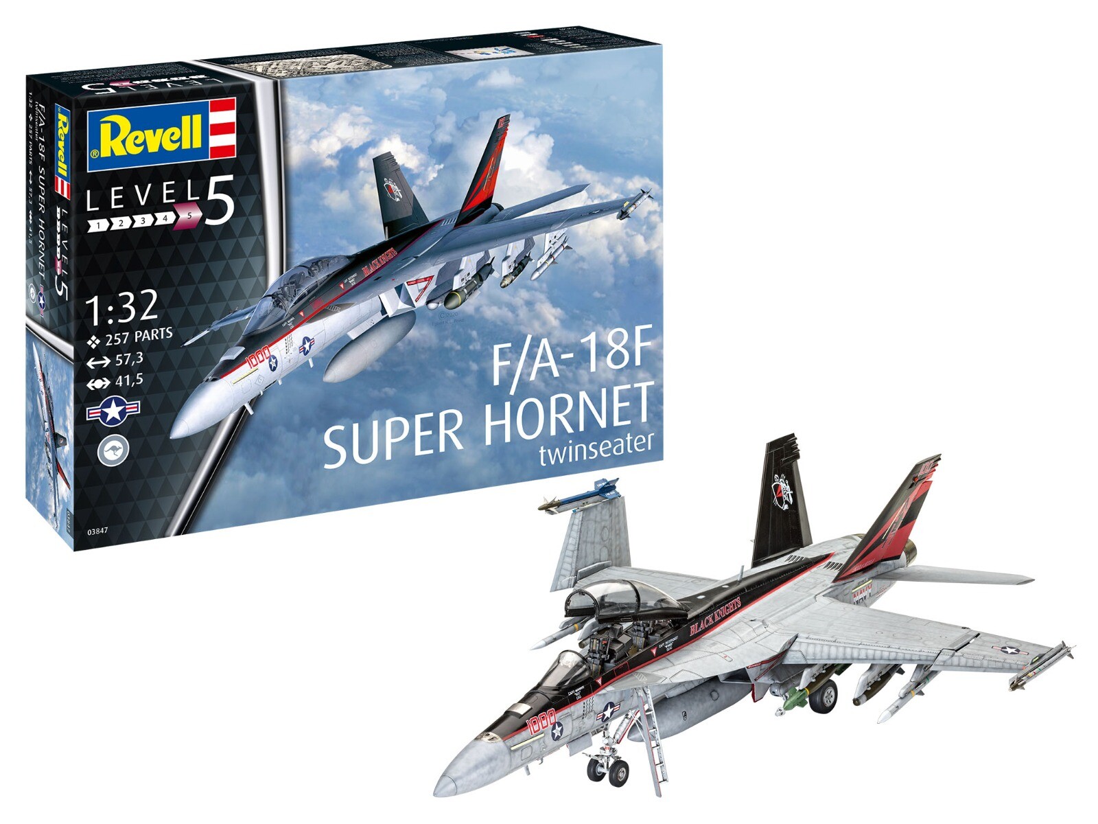 Revell 1/32 F/A-18F Super Hornet afbeelding