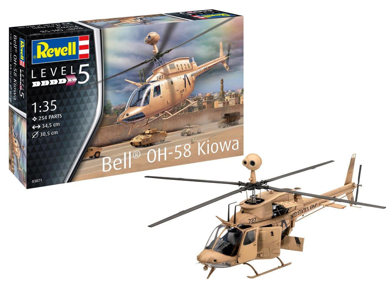 Revell 1/35 Bell OH-58 Kiowa afbeelding