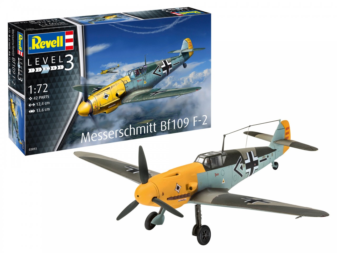 Revell 1/72 Messerschmitt BF109 F-2