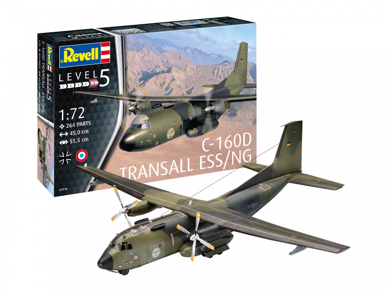 Revell 1/72 C-160D Transall ESS/NG