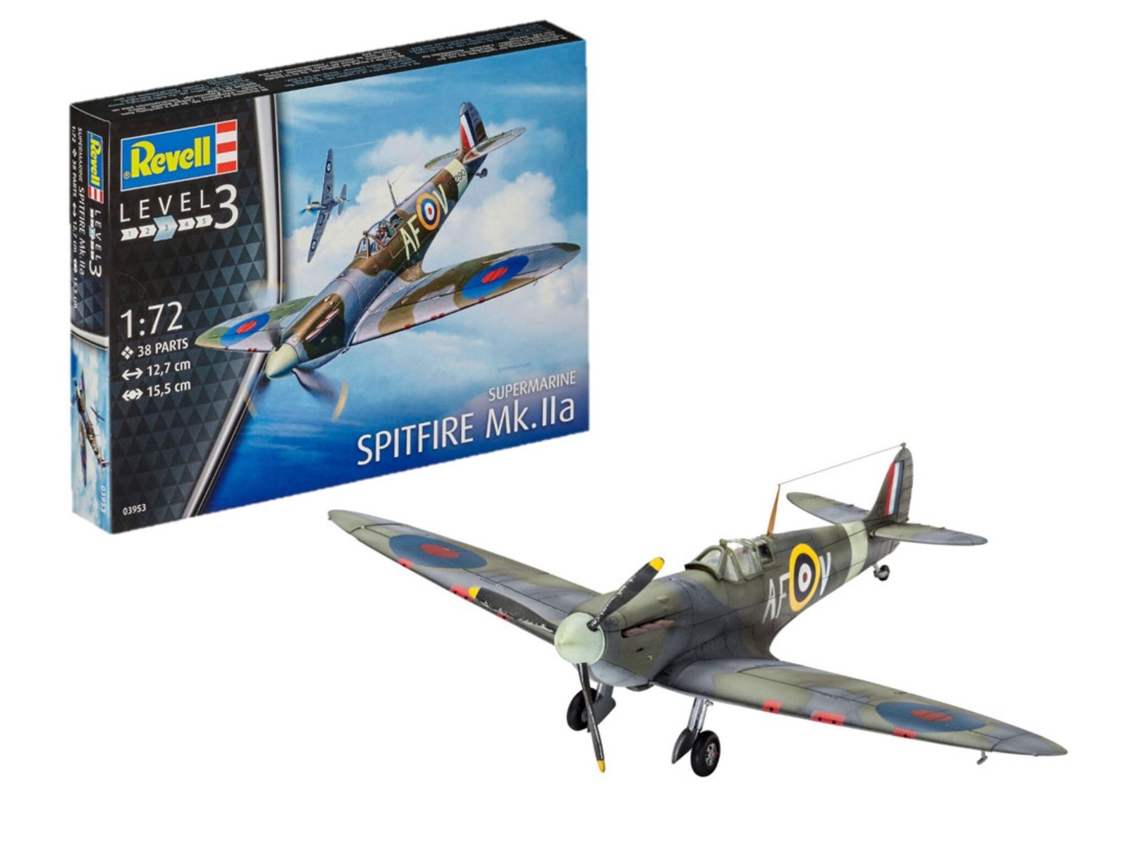 Revell 1/72 Spitfire MkIIa afbeelding