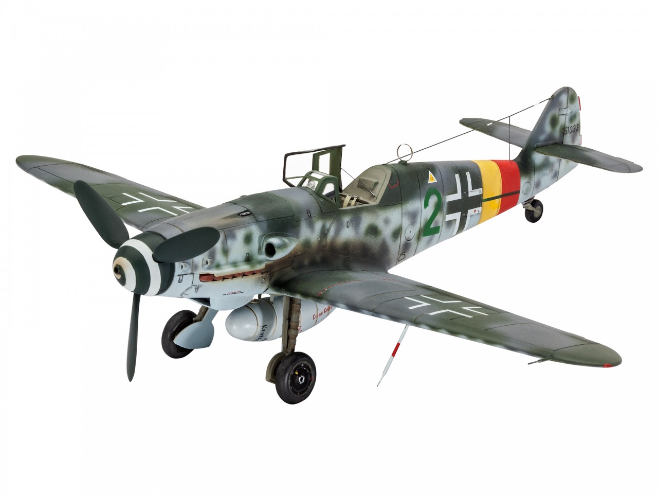 Revell 1/48 Messerschmitt BF109 G-10 afbeelding