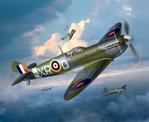 Revell 1/48 Supermarine Spitfire Mk.ll afbeelding