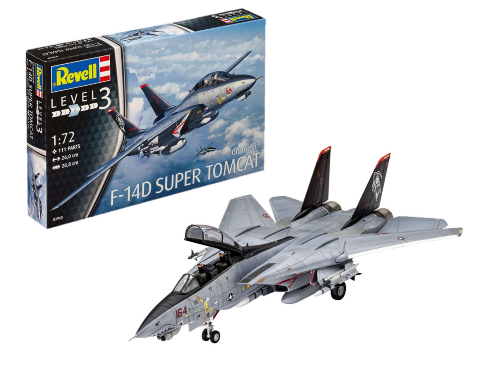 Revell 1/72 F-14D Super Tomcat afbeelding