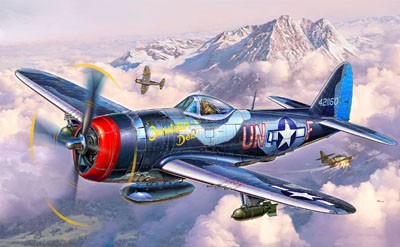 Revell 1/72 P-47m Thunderbolt