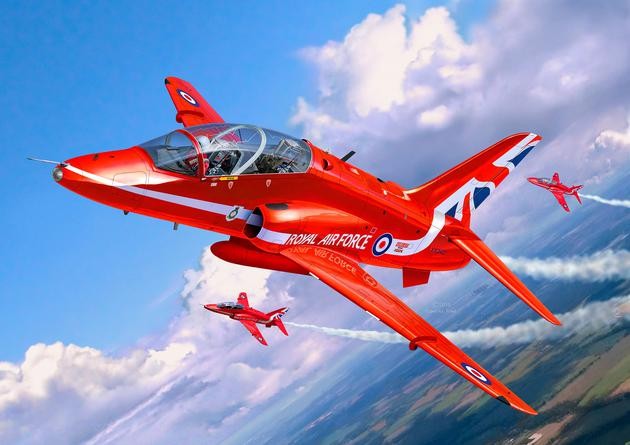 Revell 1/72 BAE HAWK T.1 Red Arrows afbeelding