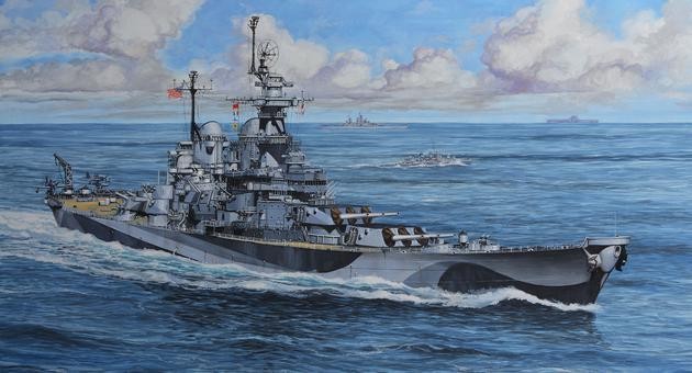 Revell 1/1200 Battleship U.S.S. Missouri WWll - TopRC