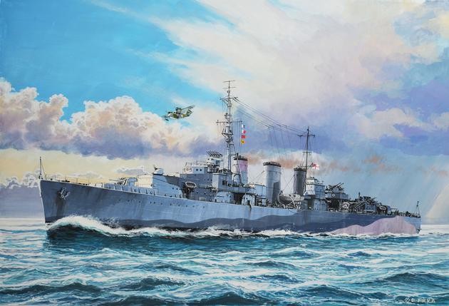 Revell 1/700 HMS Ariandne - TopRC