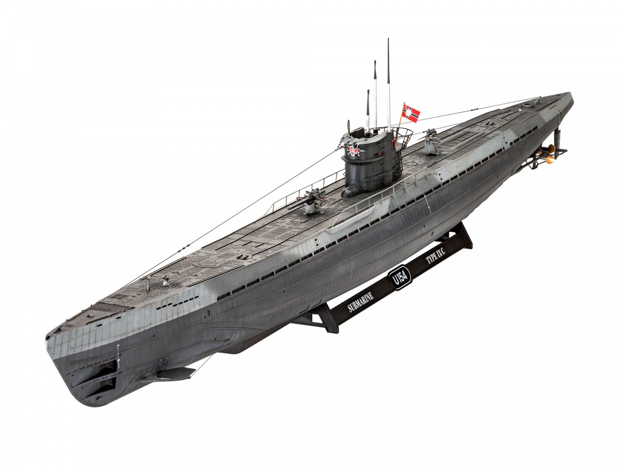 Revell 1/72 German Submarine Type IXC U67/U154 afbeelding