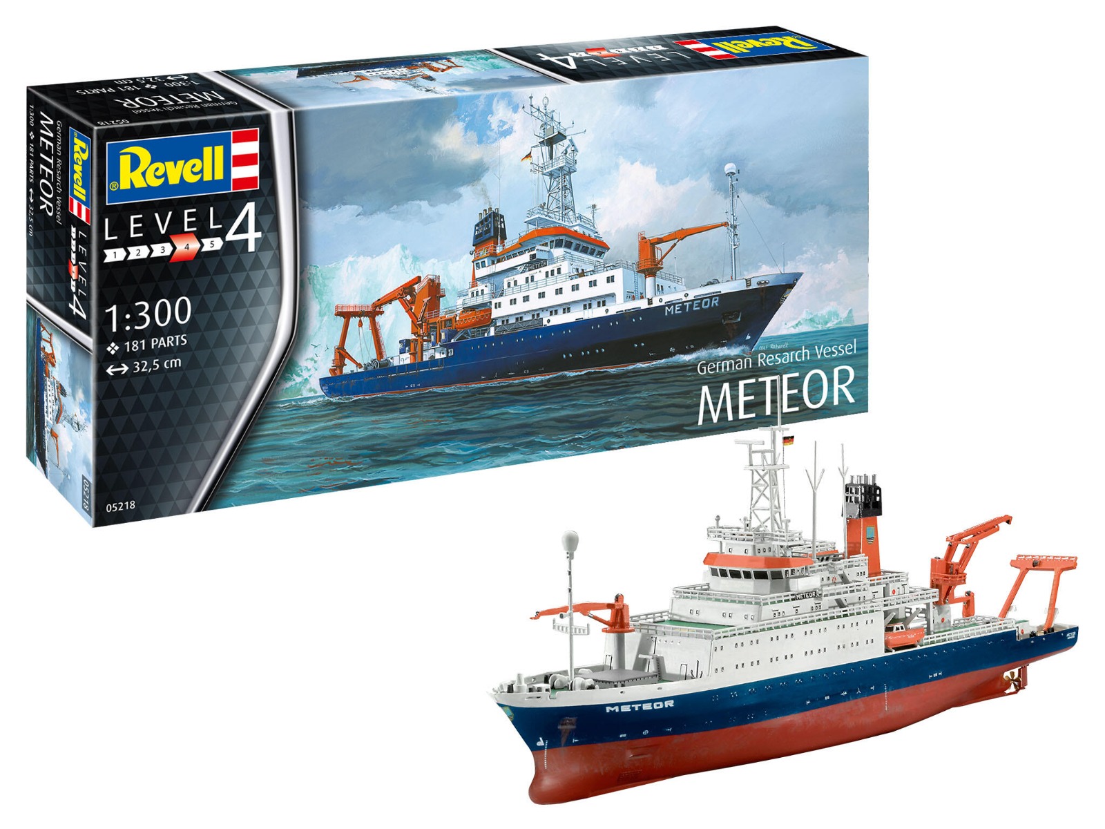 Revell 1/300 German Research Vessel afbeelding