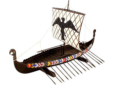 Revell 1/50 Viking Ship model-set afbeelding