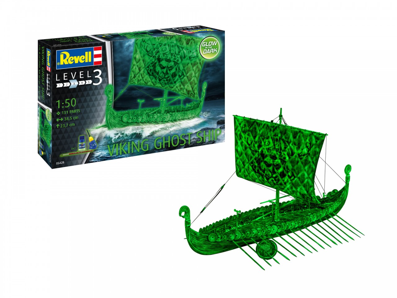 Revell Viking Ghost Ship (Glow in the dark)