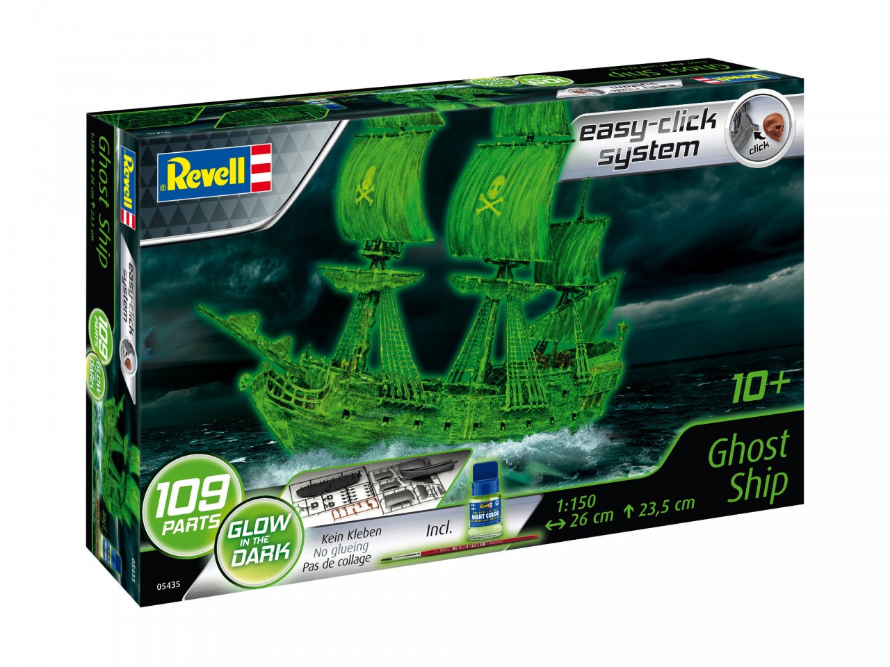 Revell Ghost Ship (Glow in the dark, Easy click system) afbeelding