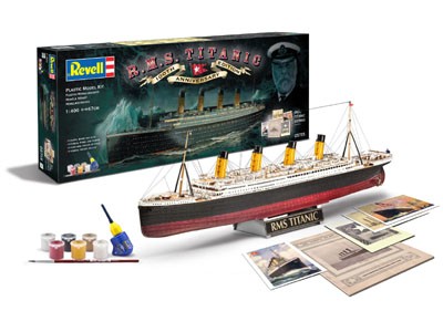 Revell 1/400 Geschenkset 100 Jaar Titanic afbeelding