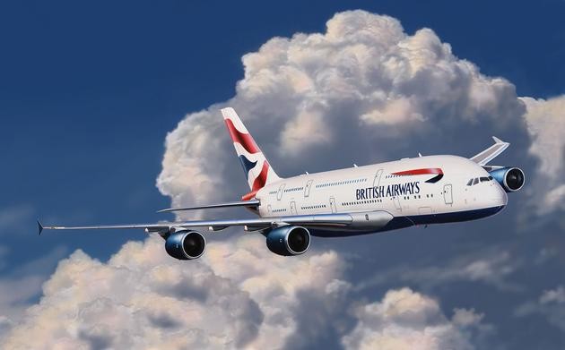 Revell 1/288 Airbus A380 British Airways Easykit - TopRC