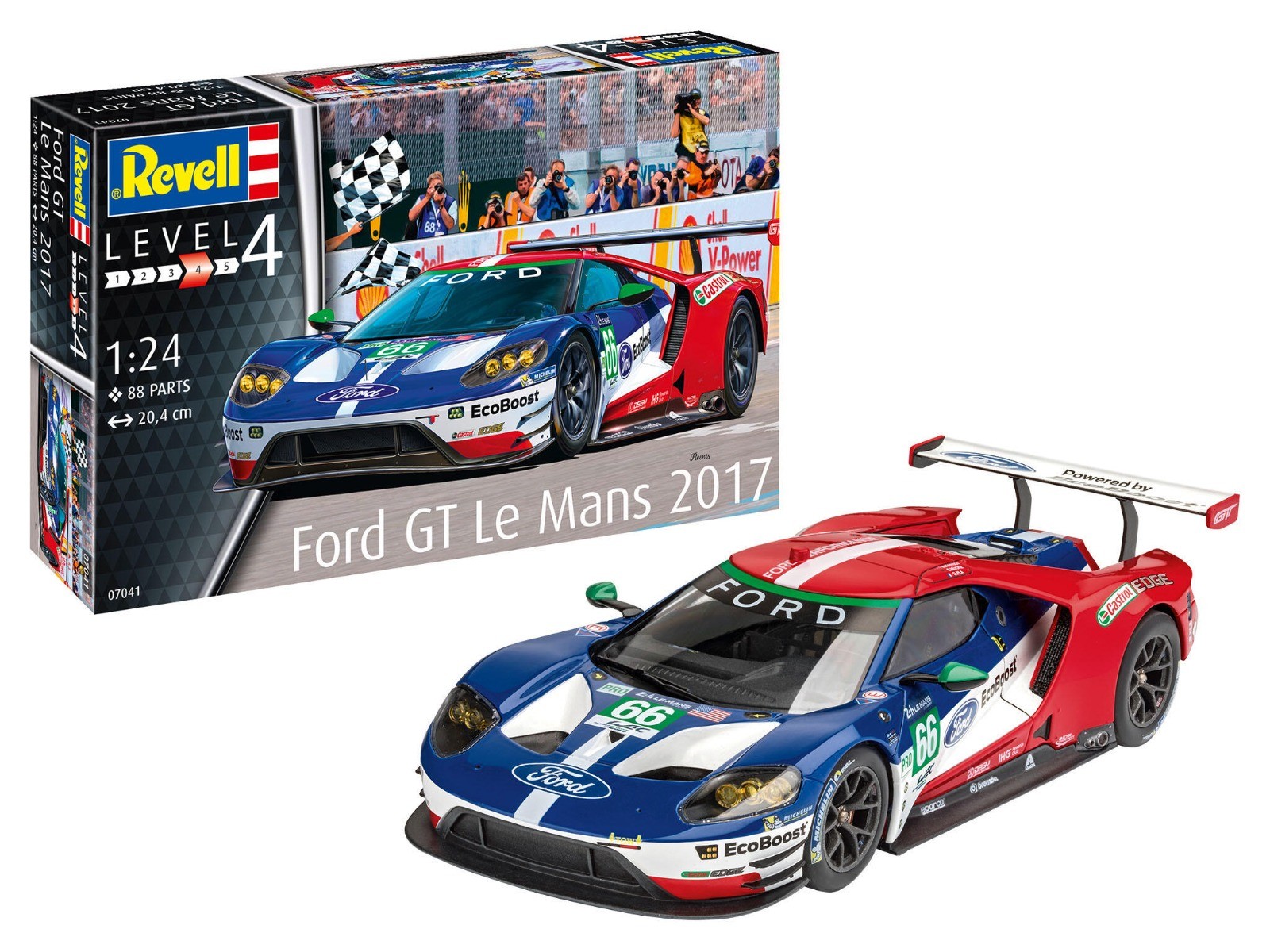 Revell 1/24 Ford GT Le Mans 2017 afbeelding