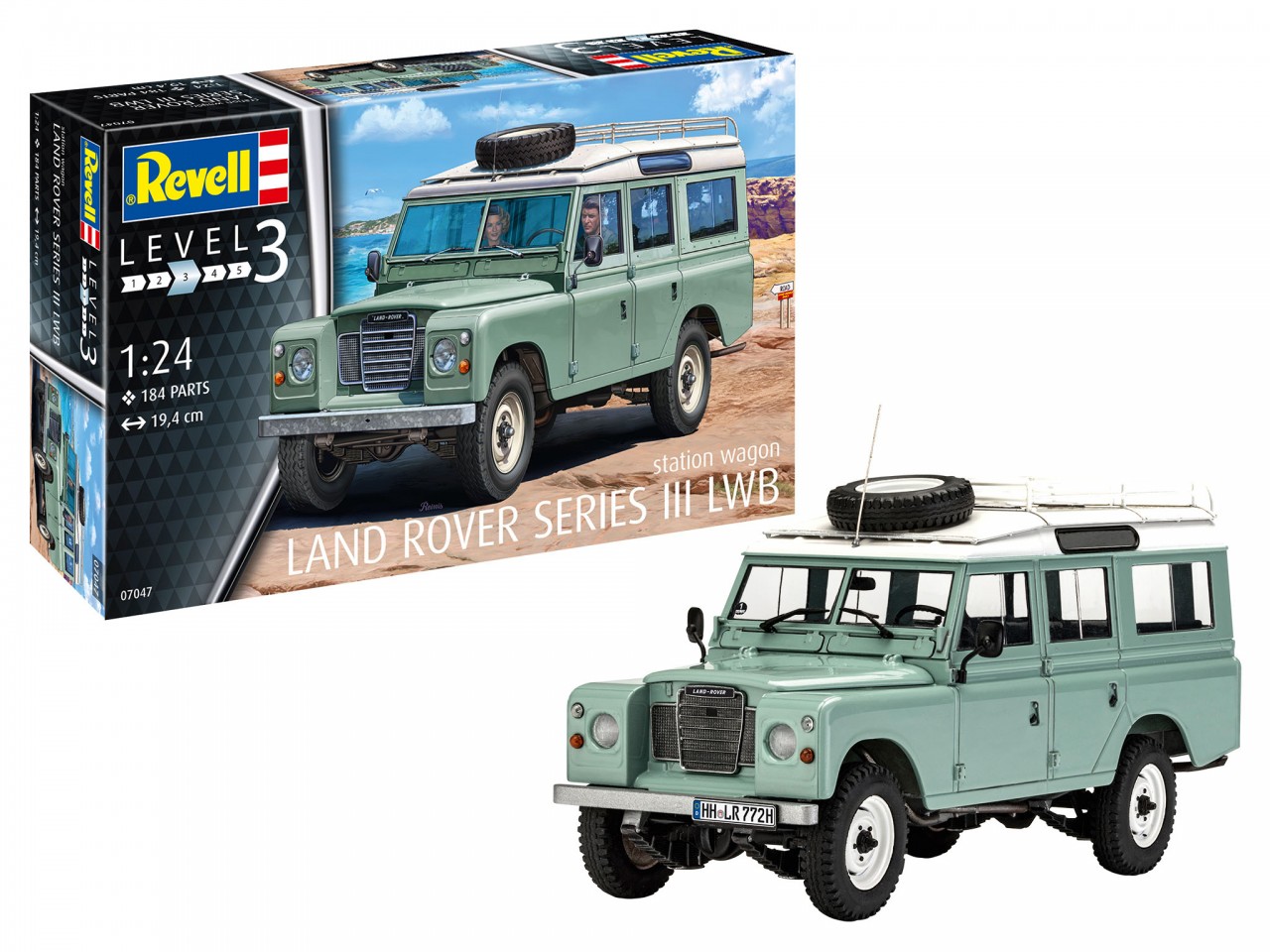 Revell 1/24 Land Rover Series III LWB afbeelding