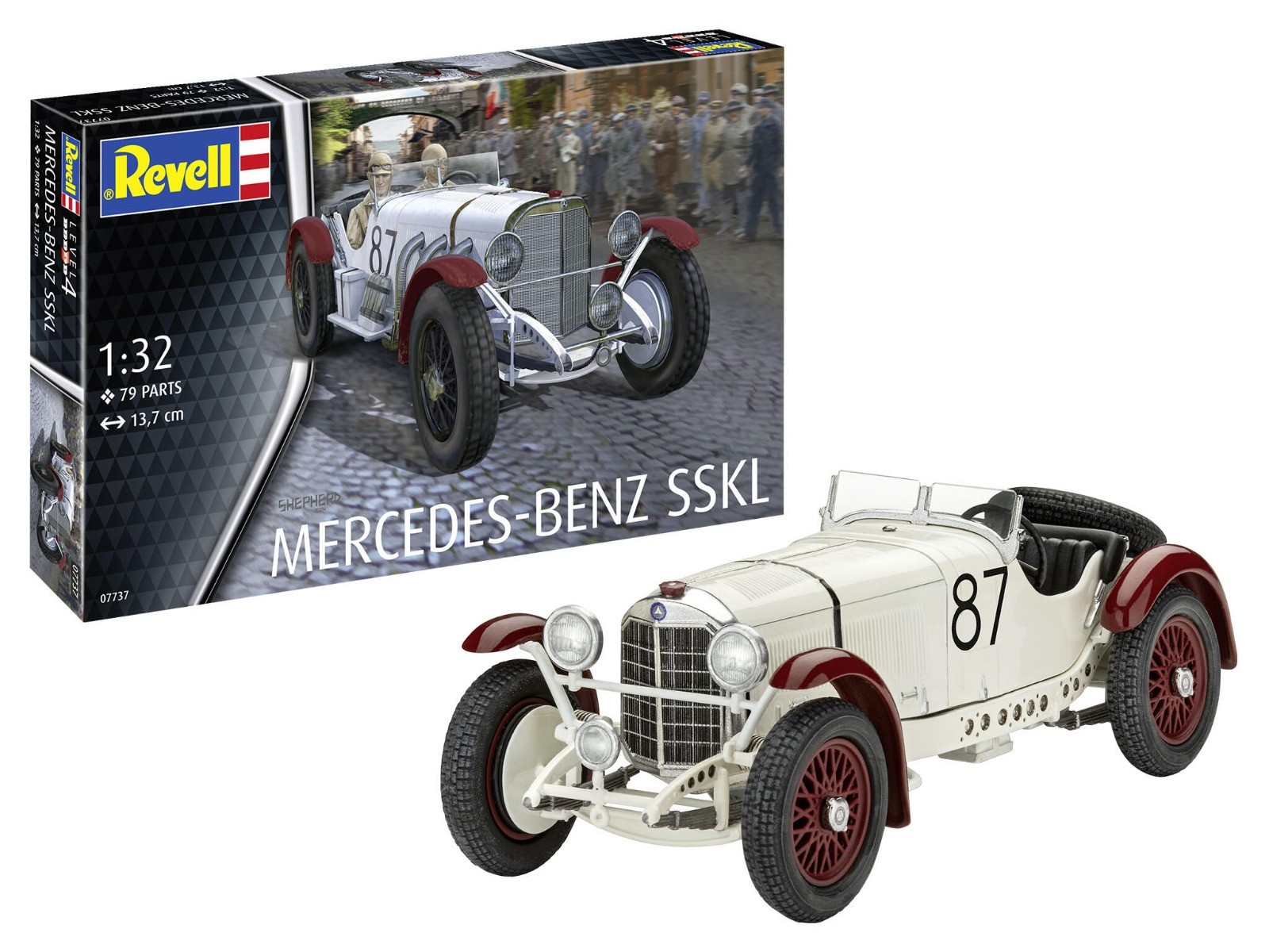 Revell 1/32 Mercedes-Benz SSKL (07737) afbeelding