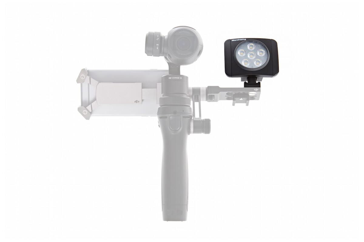 DJI Manfrotto Lumi LED voor DJI Osmo afbeelding