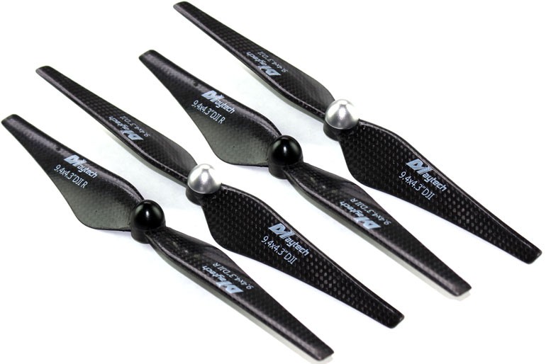 Carbon Self-Tightening Propellors 1CW+1CCW voor DJI Phantom 2/3