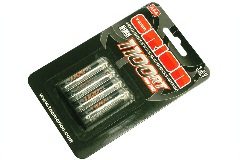 Team Orion RT oplaadbare AAA batterijen NiMH 1100mah (4 stuks)