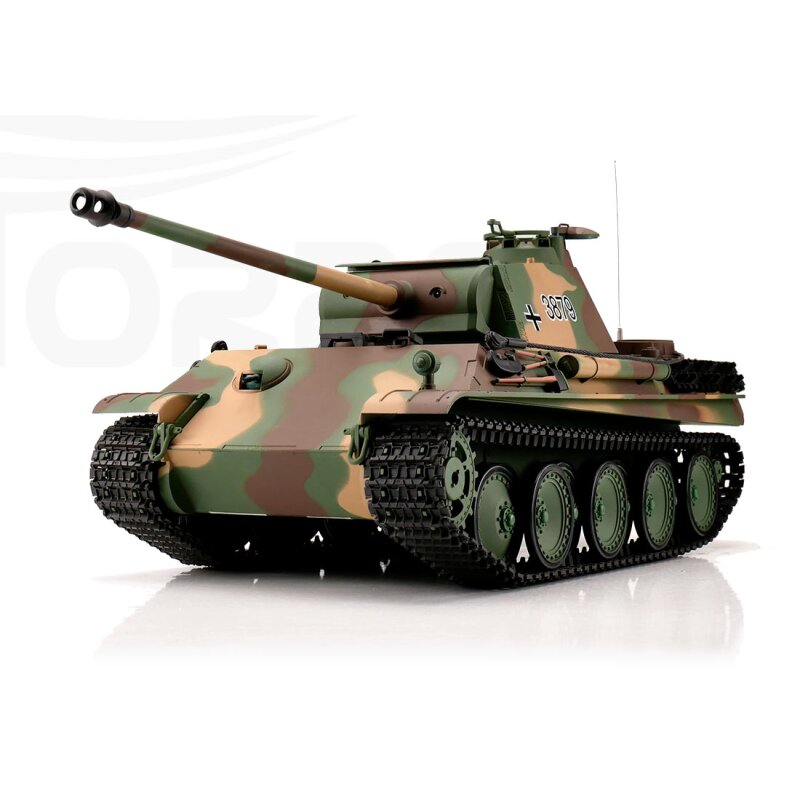 Torro 1/16 RC Panther Ausf. G tarn BB+IR (metal tracks)