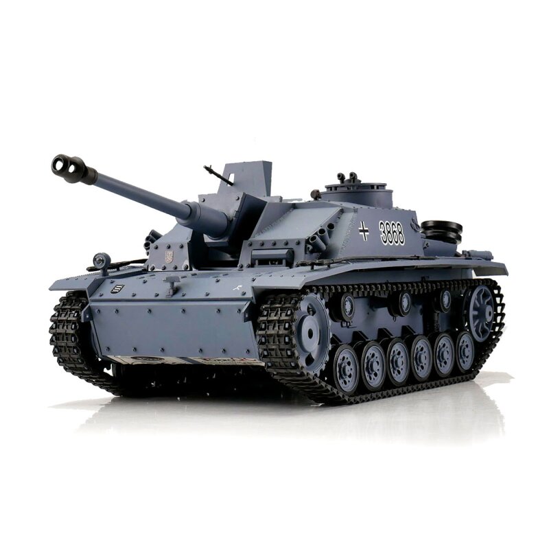 Torro 1/16 RC Sturmgeschütz III vers. G grey BB+IR