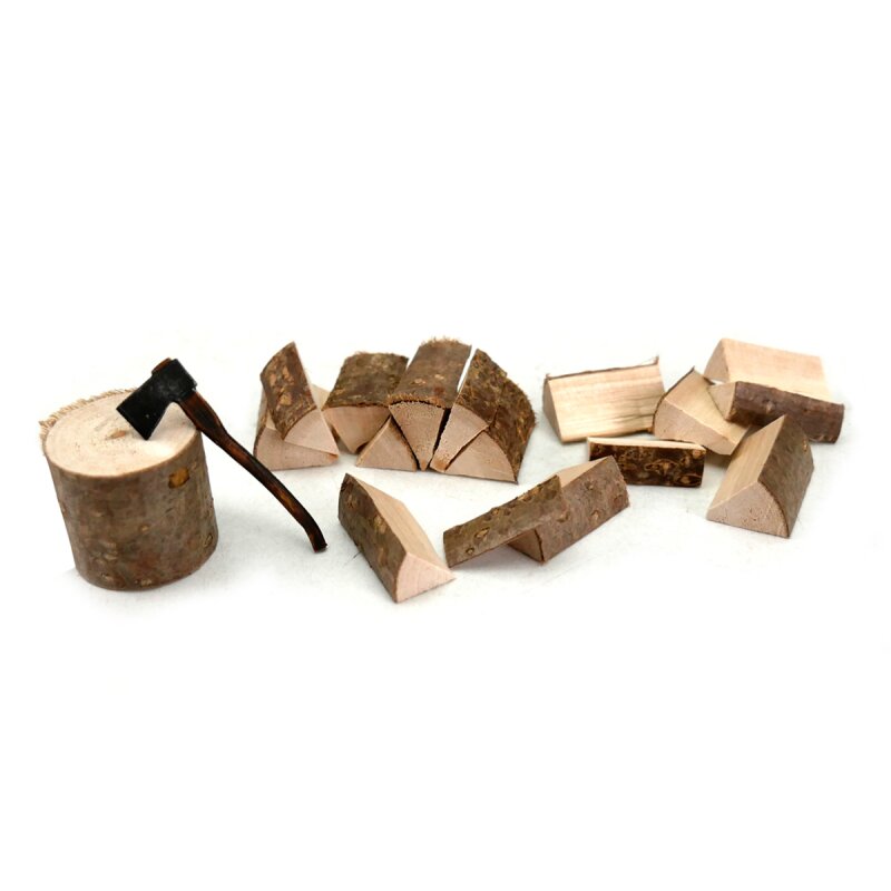 Torro 1/16 Accessories Wood yard with axe