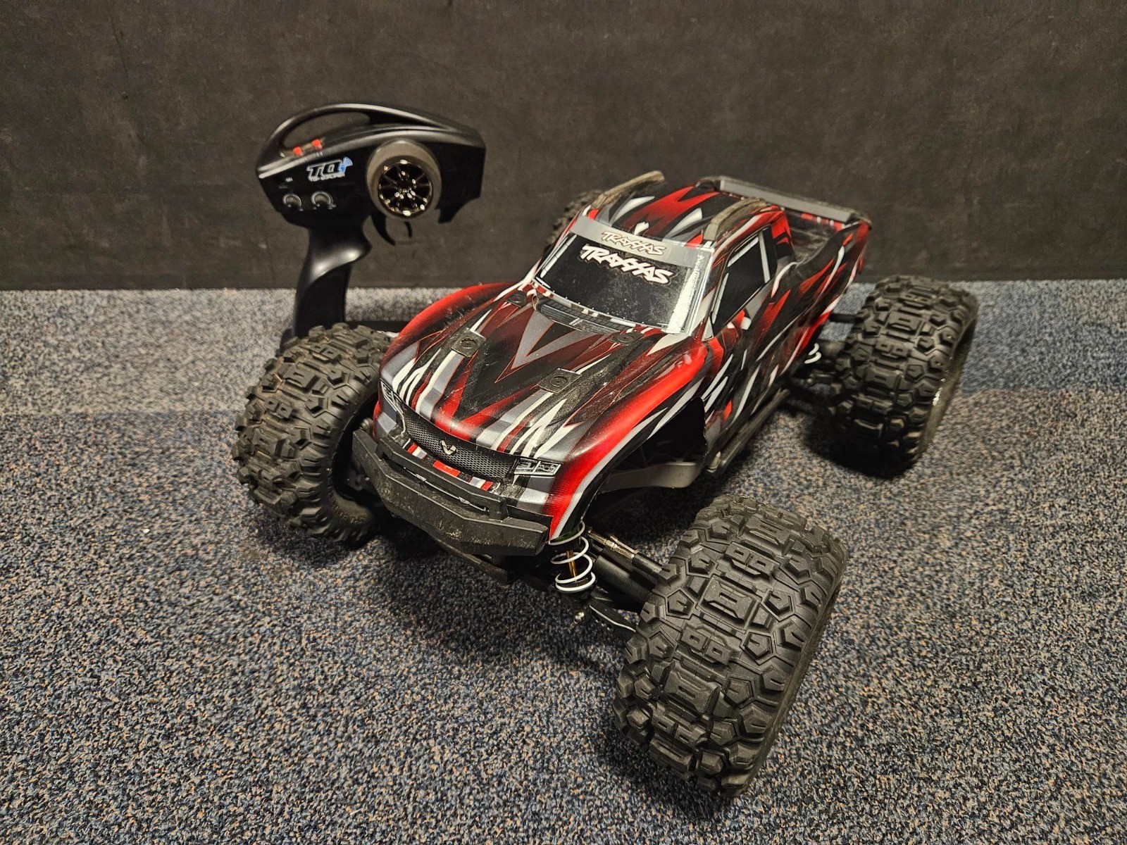Tweedehands Traxxas Stampede 4x4 VXL HD Brushless Truck RTR - Rood afbeelding
